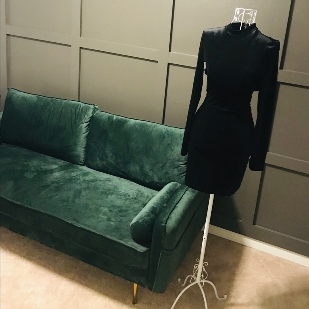 H&M Velvet Mini Dress